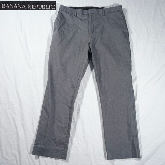 Banana Republic Other - Banana Republic Slim Fit Chino Pants Grey 34x30